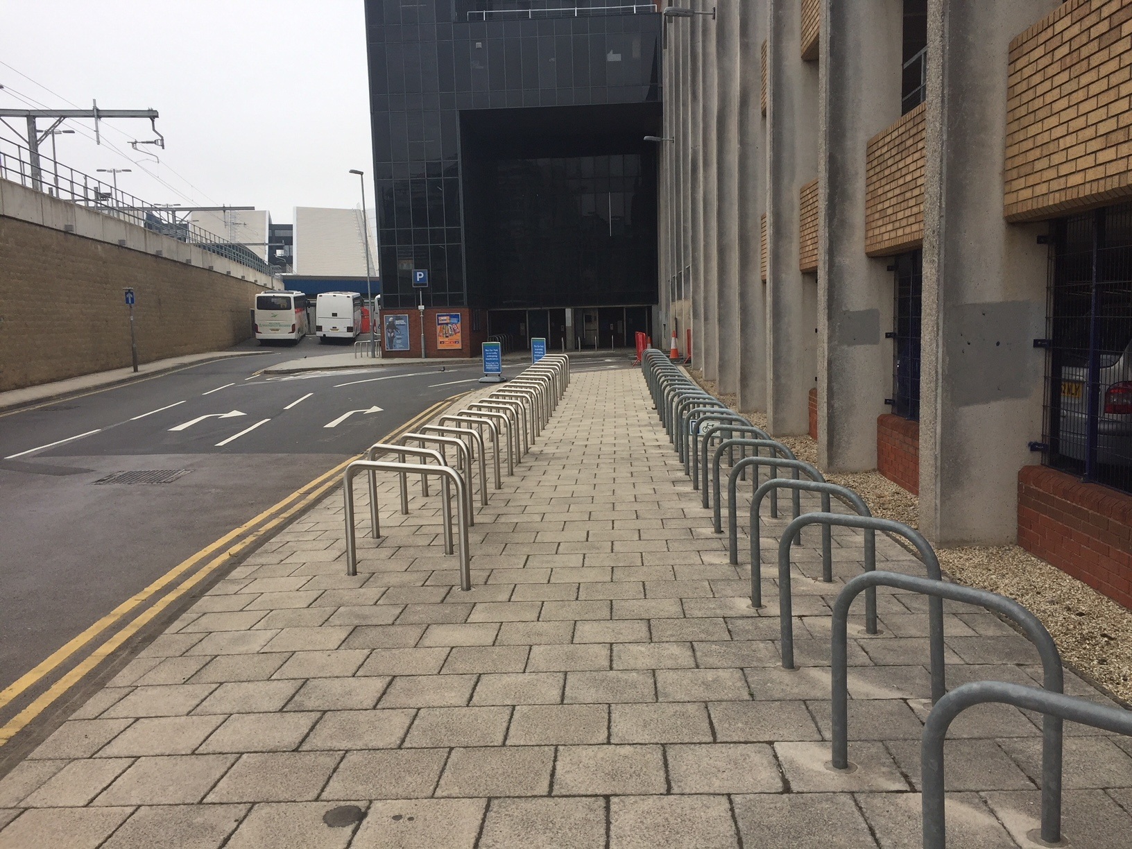 cycle parking station north