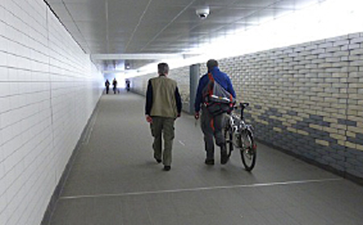 Reading Station underpass for pedestrians and cyclists