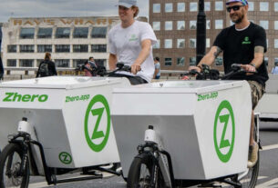 London’s First Cargo Bike Action