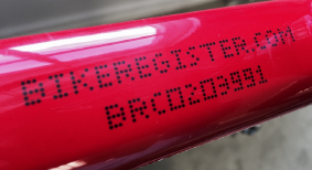 BikeRegister Permanent Marking Kit