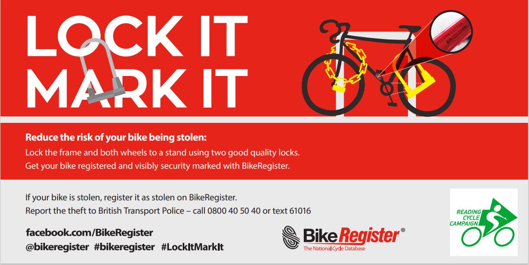 Bike Register Lock It Mark It