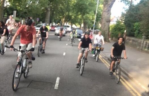 Critical Mass Reading Ride