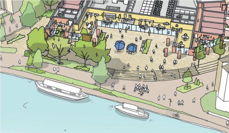 Waterfront Square Artist's Impression Image