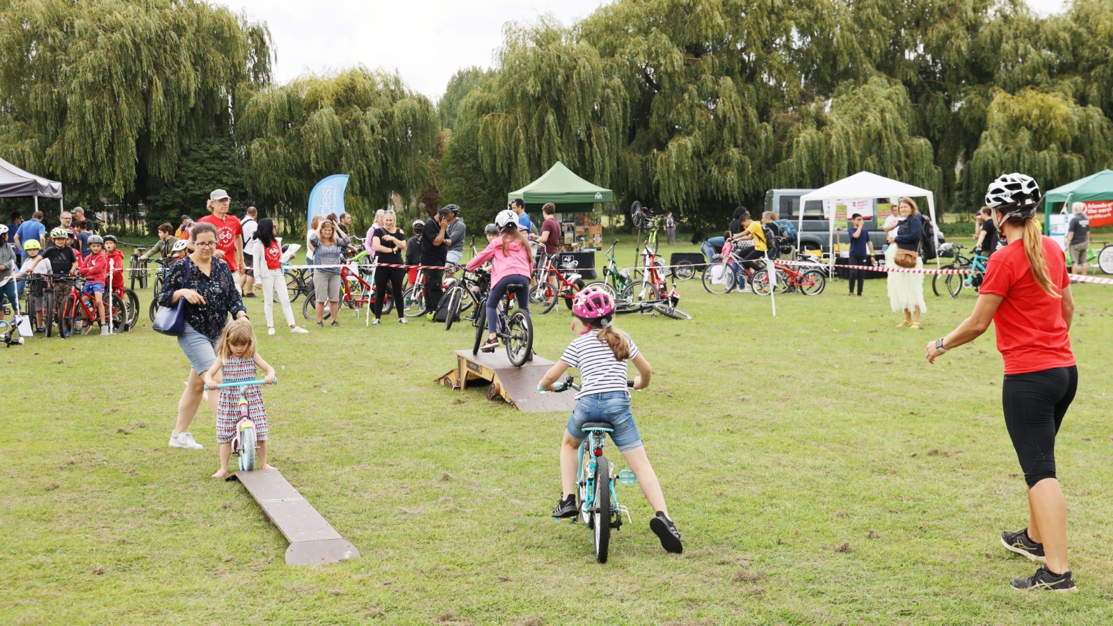 Reading Cycle Festival Cycling over Ramp image