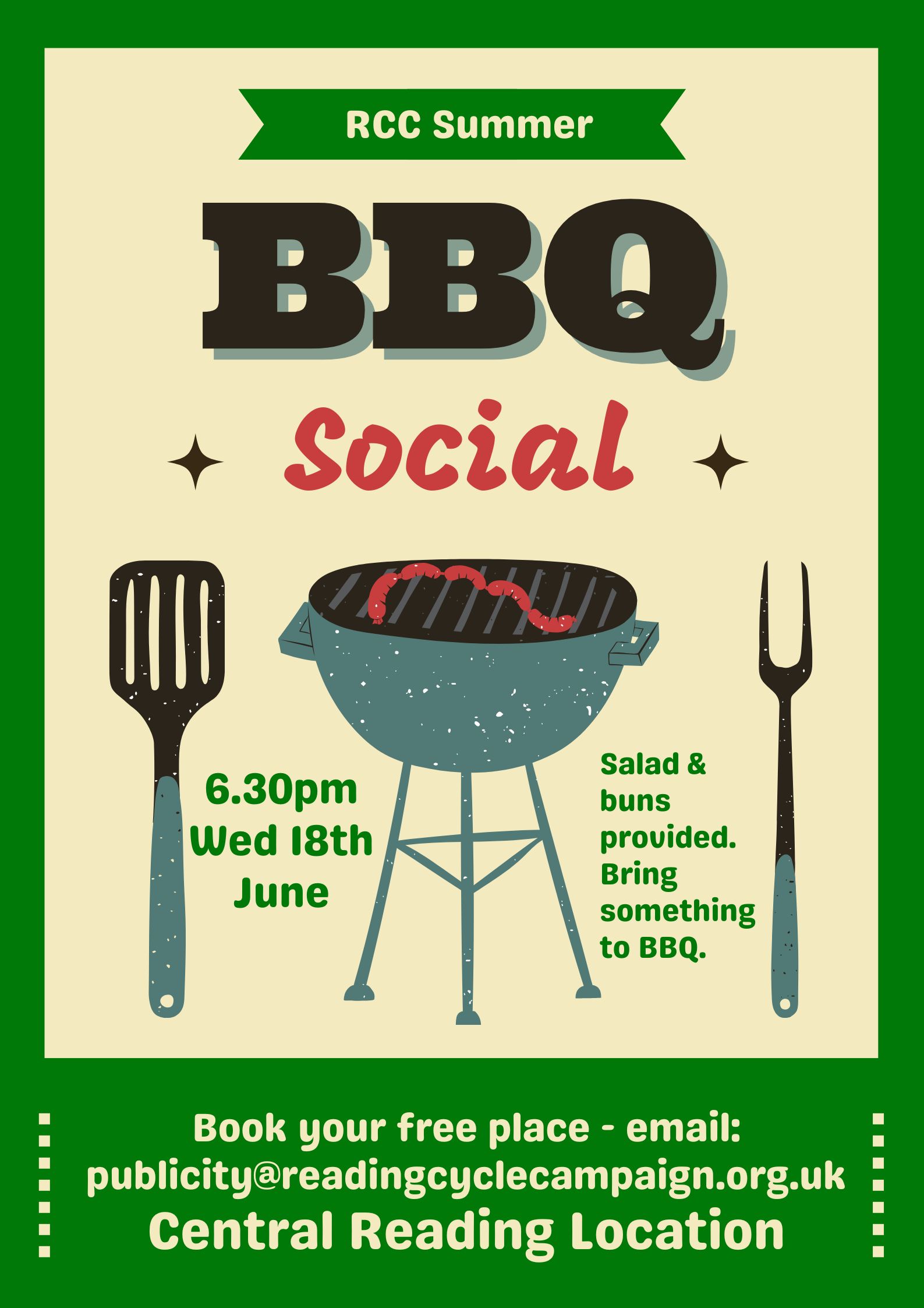 RCC Summer BBQ 18 June 2025