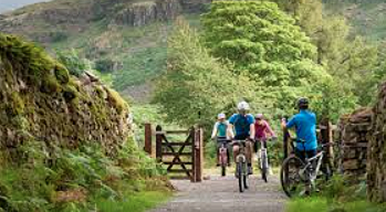 National Trust cycling holidays