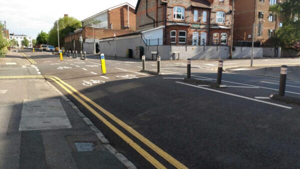 Sidmouth Street Cycle Lane