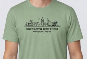 Reading Moves Better by Bike T-shirt
